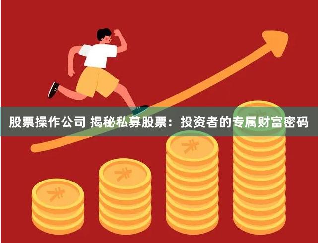 股票操作公司 揭秘私募股票：投资者的专属财富密码